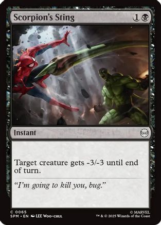 Scorpion's Sting  [Marvel's Spider-Man] Foil