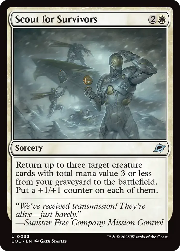 Scout for Survivors [Edge of Eternities] Foil