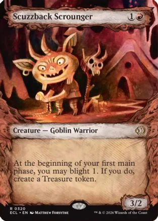 Scuzzback Scrounger (Showcase)  [Lorwyn Eclipsed]