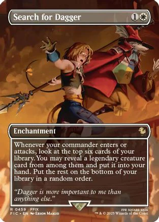 Search for Dagger (Borderless)  [Commander: FINAL FANTASY]