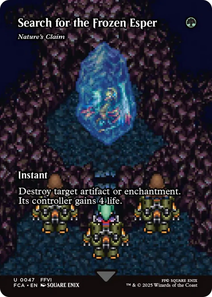 Search for the Frozen Esper - Nature's Claim (Showcase) [FINAL FANTASY : Through the Ages] Foil