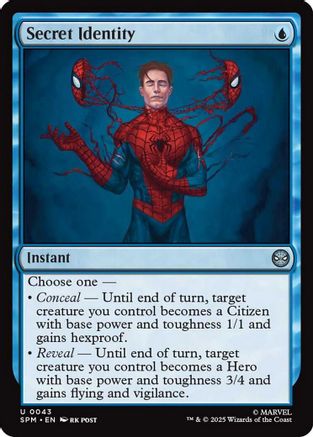 Secret Identity  [Marvel's Spider-Man] Foil