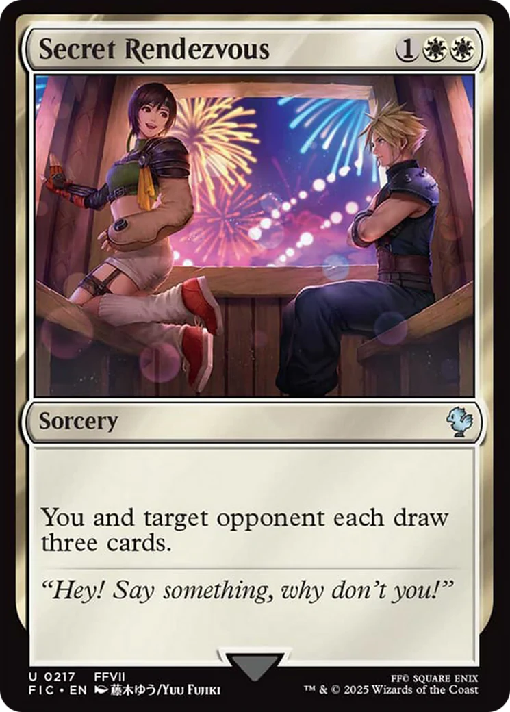 Secret Rendezvous (0217) [FINAL FANTASY Commander] Foil