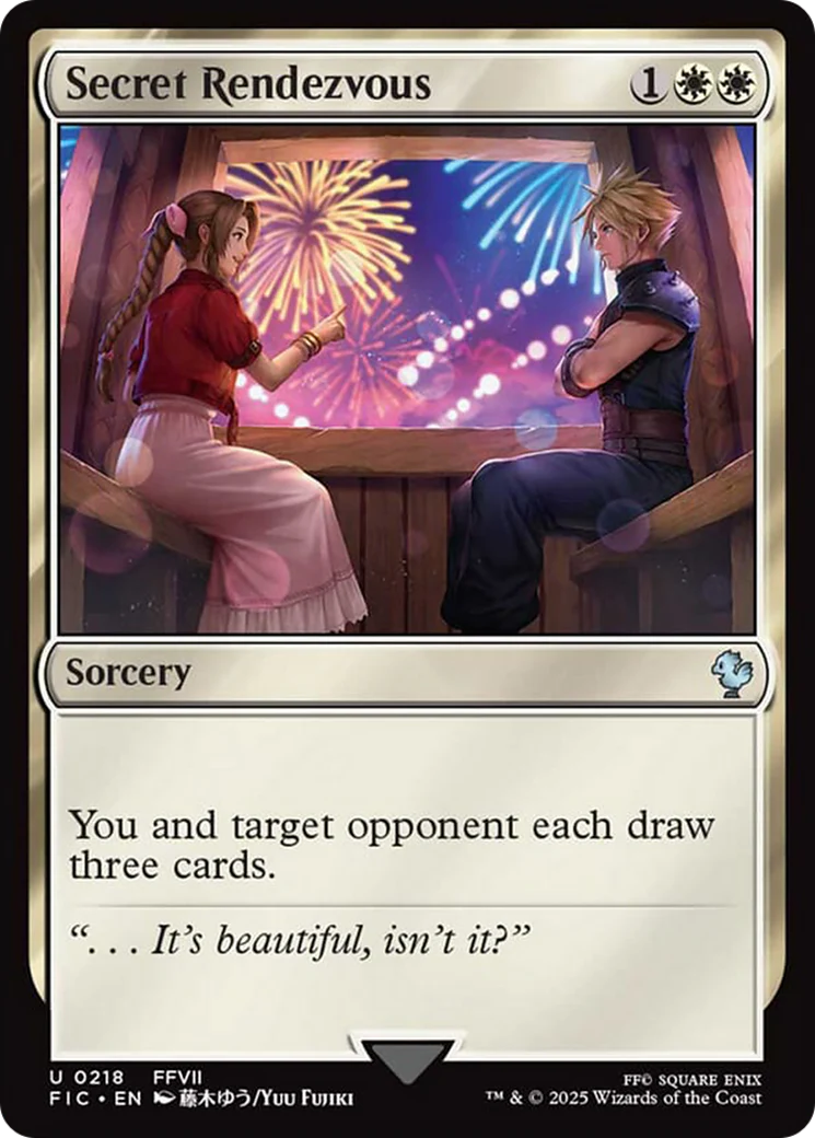 Secret Rendezvous (0218) [FINAL FANTASY Commander] Foil