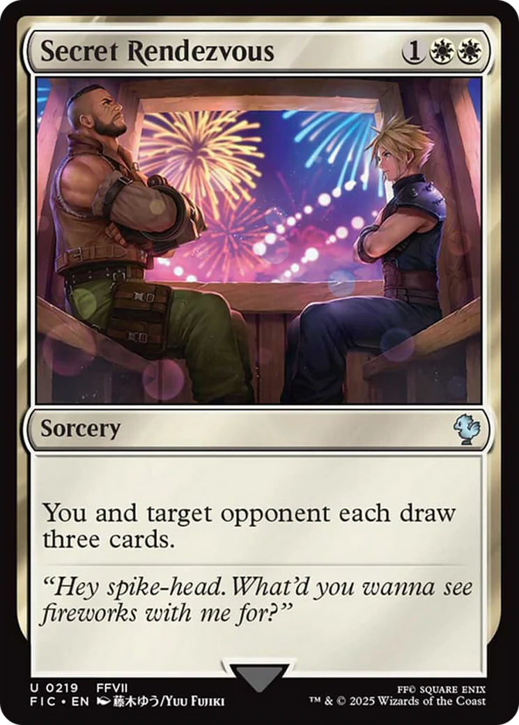 Secret Rendezvous (0219) [FINAL FANTASY Commander] Foil