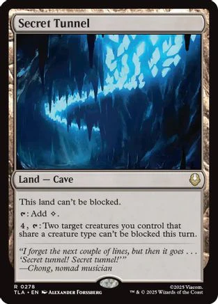 Secret Tunnel  [Avatar: The Last Airbender] Foil