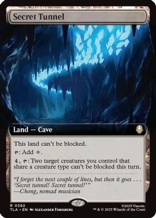 Secret Tunnel (Extended Art)  [Avatar: The Last Airbender] Foil