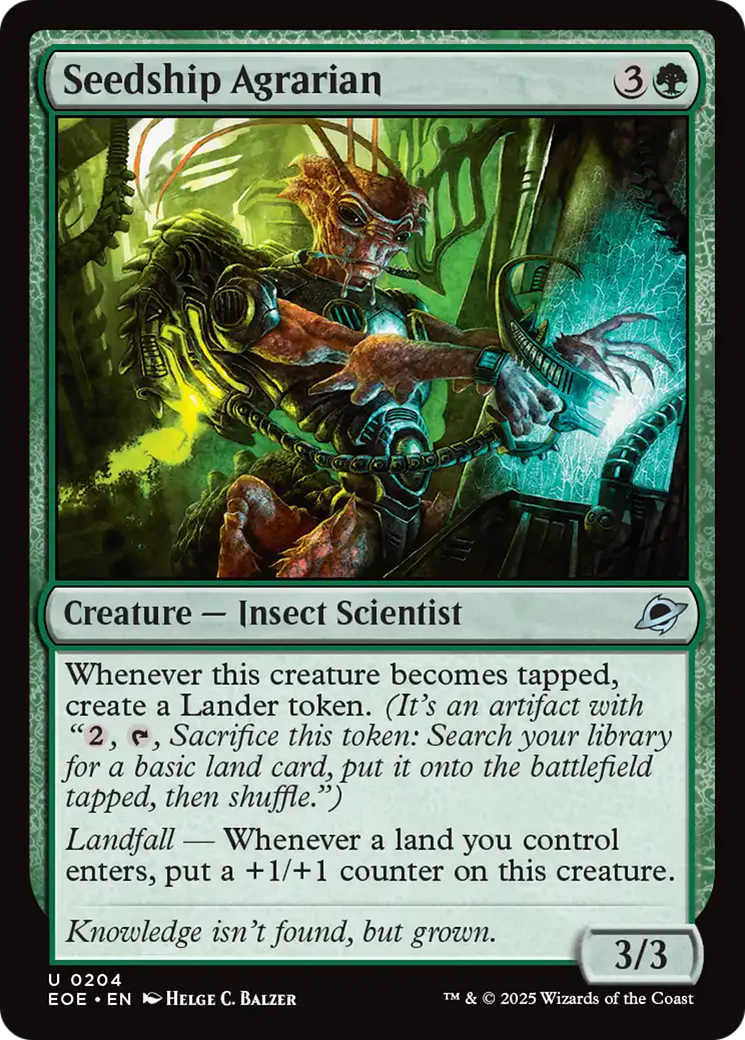 Seedship Agrarian [Edge of Eternities] Foil