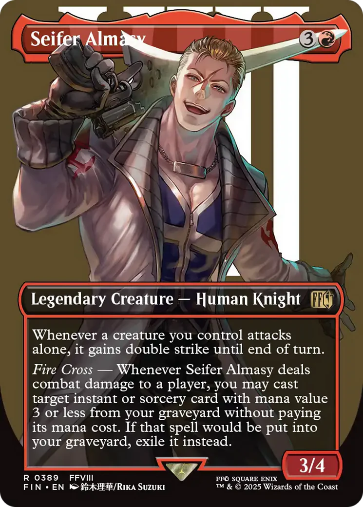 Seifer Almasy (Borderless) [FINAL FANTASY] Foil