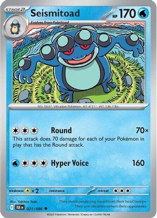 Seismitoad (024/086) [Scarlet & Violet: Black Bolt]
