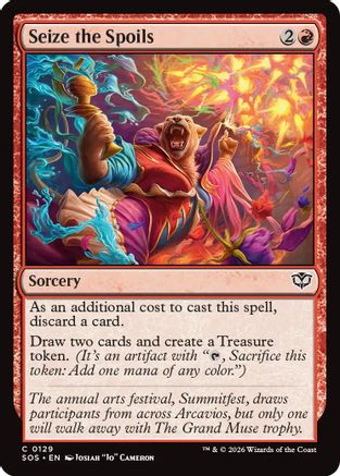 Seize the Spoils  [Secrets of Strixhaven]