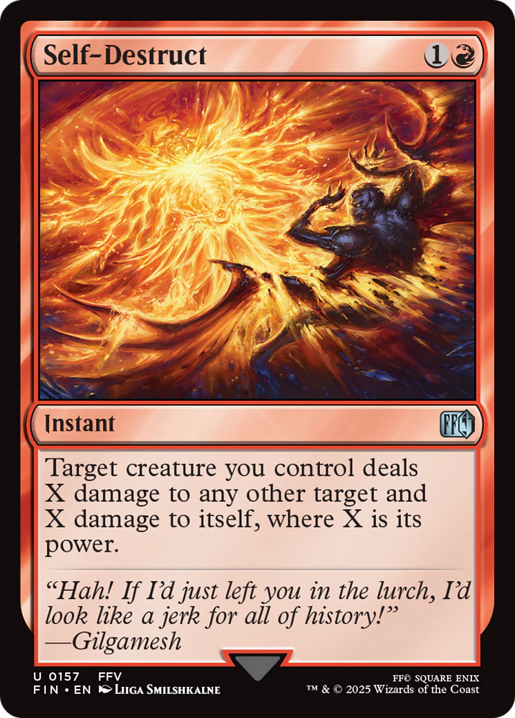 Self-Destruct [FINAL FANTASY] Foil