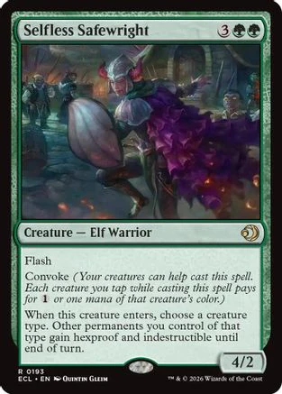 Selfless Safewright  [Lorwyn Eclipsed] Foil