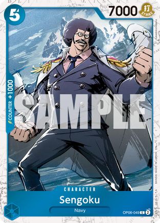 Sengoku - OP06-049 (Pirate Foil) (OP06-049) - [Premium Booster -The Best- Vol. 2] Foil