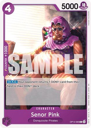 Senor Pink (OP14-065) - [The Azure Sea's Seven]