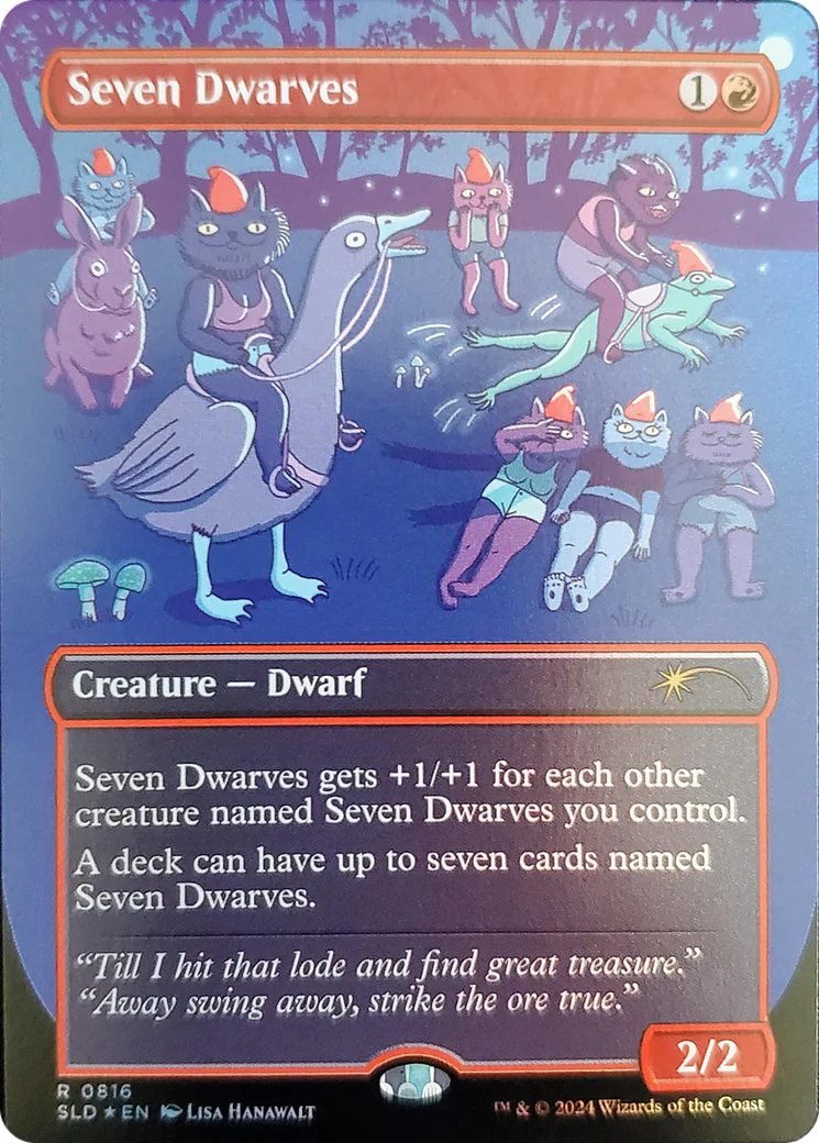 Seven Dwarves (0816) [Secret Lair Drop Series] Foil