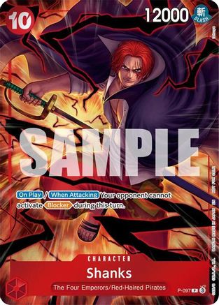 Shanks (Event Pack Vol. 8) (P-097) - [One Piece Promotion Cards] Foil