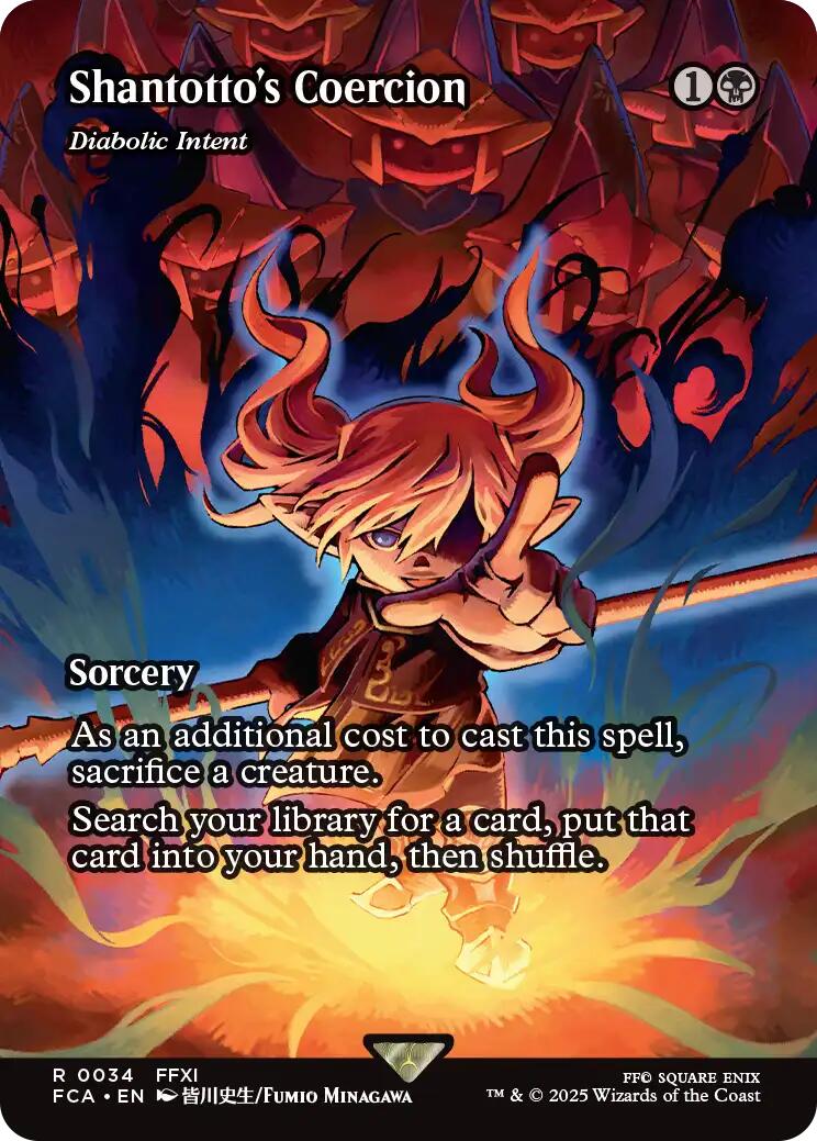 Shantotto's Coercion - Diabolic Intent (Showcase) [FINAL FANTASY : Through the Ages]