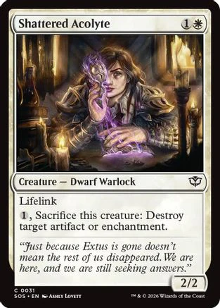 Shattered Acolyte  [Secrets of Strixhaven] Foil