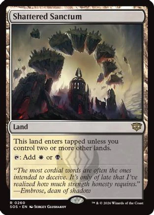 Shattered Sanctum  [Secrets of Strixhaven] Foil