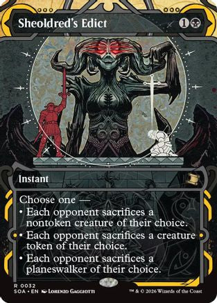 Sheoldred's Edict  [Secrets of Strixhaven: Mystical Archive]