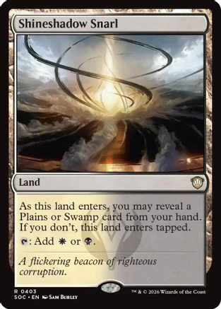 Shineshadow Snarl  [Commander: Secrets of Strixhaven]