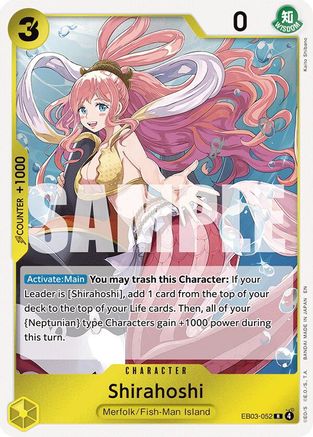 Shirahoshi (EB03-052) - [Extra Booster: One Piece Heroines Edition] Foil