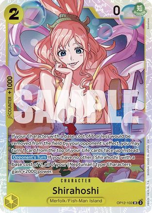 Shirahoshi (OP12-102) - [Legacy of the Master] Foil
