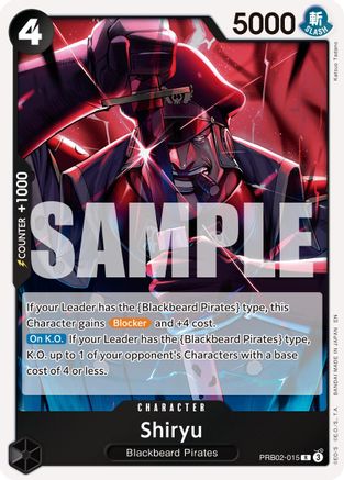 Shiryu (PRB02-015) - [Premium Booster -The Best- Vol. 2] Foil