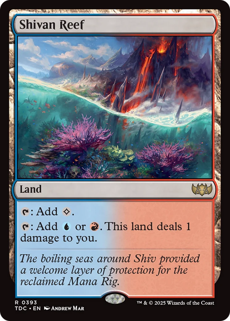 Shivan Reef  [Commander: Tarkir: Dragonstorm]