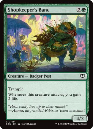 Shopkeeper's Bane  [Secrets of Strixhaven] Foil