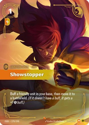 Showstopper (270/298) - Riftbound - [Origins] Foil
