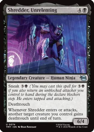 Shredder, Unrelenting  [Teenage Mutant Ninja Turtles] Foil