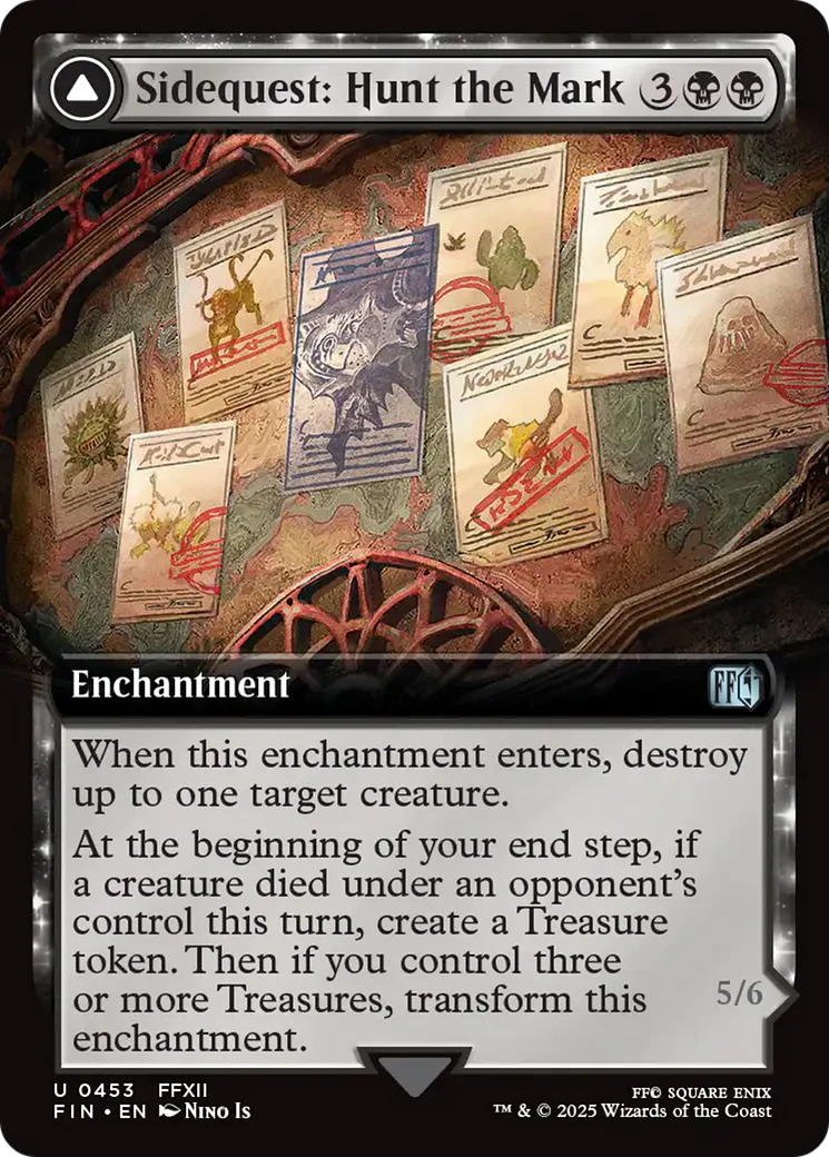 Sidequest: Hunt the Mark // Yiazmat, Ultimate Mark (Extended Art) [FINAL FANTASY] Foil - Image 3