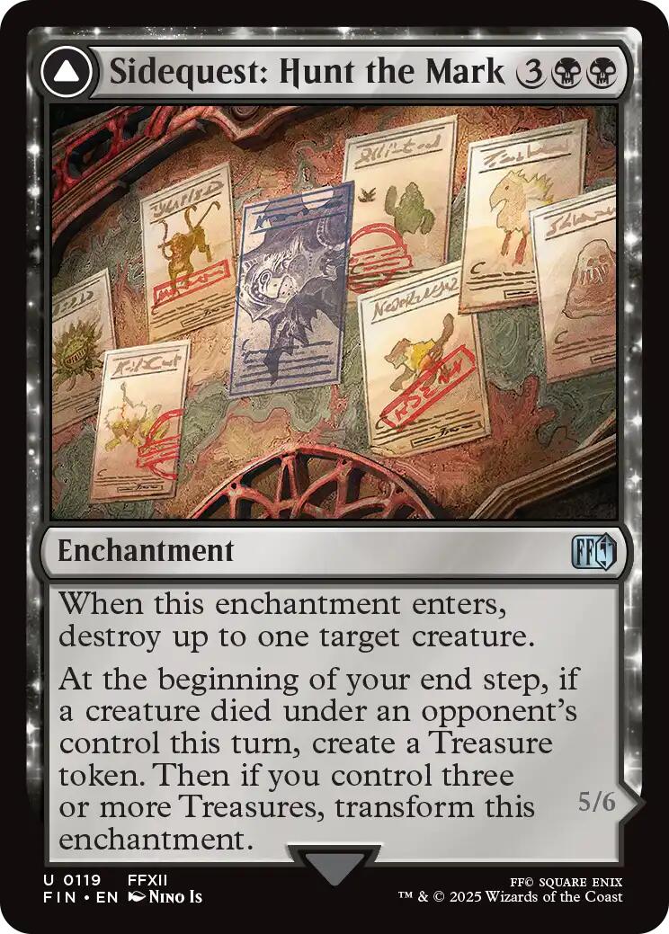 Sidequest: Hunt the Mark // Yiazmat, Ultimate Mark [FINAL FANTASY] Foil - Image 2