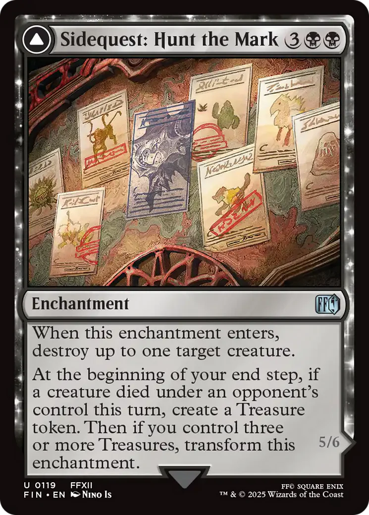 Sidequest: Hunt the Mark // Yiazmat, Ultimate Mark [FINAL FANTASY] Foil - Image 3