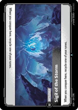 Sigil of the Storm (287/298) - Riftbound - [Origins] Foil