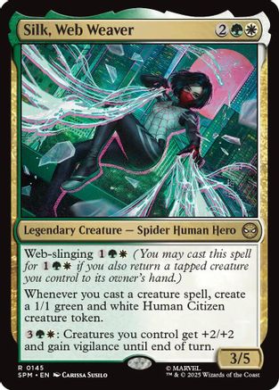 Silk, Web Weaver  [Marvel's Spider-Man] Foil
