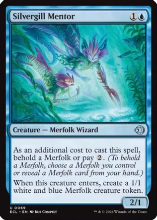 Silvergill Mentor  [Lorwyn Eclipsed]