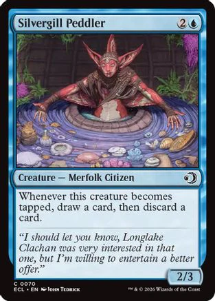 Silvergill Peddler  [Lorwyn Eclipsed] Foil