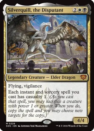 Silverquill, the Disputant  [Secrets of Strixhaven] Foil