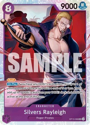 Silvers Rayleigh (OP13-066) - [Carrying On His Will] Foil