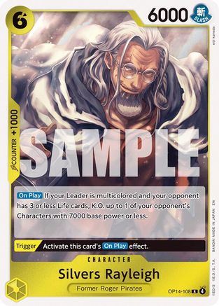 Silvers Rayleigh (OP14-108) - [The Azure Sea's Seven] Foil