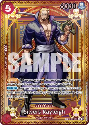 Silvers Rayleigh (SP) (OP09-005) - [A Fist of Divine Speed] Foil