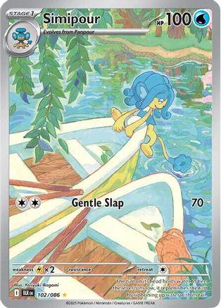 Simipour (106/086) [Scarlet & Violet: Black Bolt]