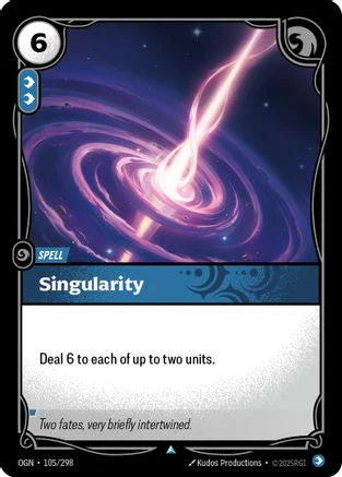 Singularity (105/298) - Riftbound - [Origins] Foil