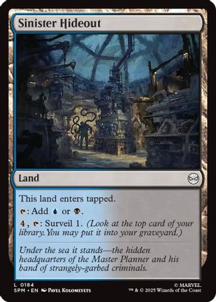 Sinister Hideout  [Marvel's Spider-Man] Foil