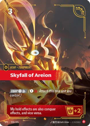 Skyfall of Areion (030/221) - Riftbound - [Spiritforged] Foil