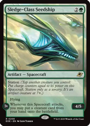 Sledge-Class Seedship  [Promo Pack: Edge of Eternities] Foil