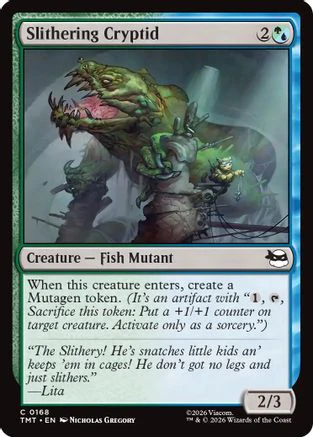Slithering Cryptid  [Teenage Mutant Ninja Turtles] Foil